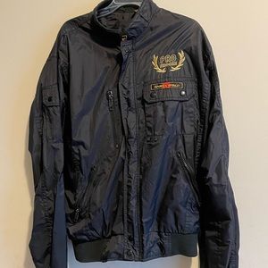 Vintage Sports World Proshock Black nylon Jacket